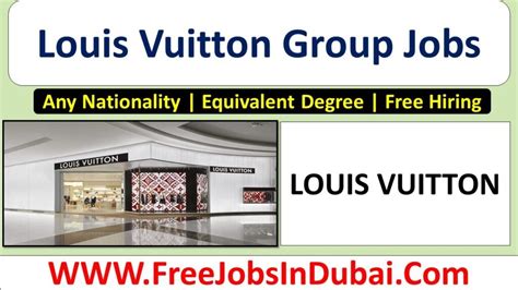 jobs at louis vuitton|louis vuitton job opportunities.